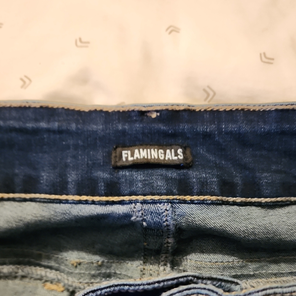 Flamingals Women's Light Blue Denim Jeans